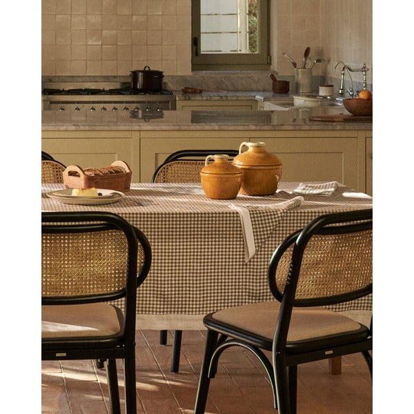 Hnědá keramická váza Tamariu – Kave Home-image-1