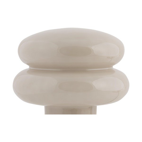Béžová skleněná stolní lampa (výška 24 cm) Incesante – Leitmotiv-image-2