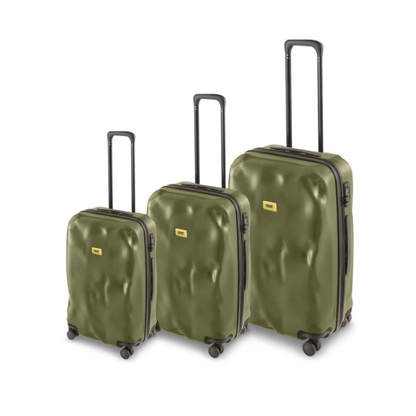 Cestovní set tří kufrů Military Green