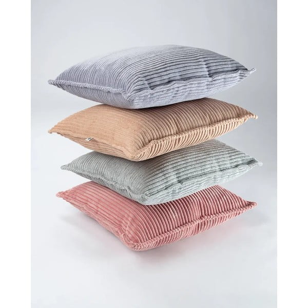 Růžový manšestrový dětský pohovkový polštář Bolster – Wigiwama-image-3