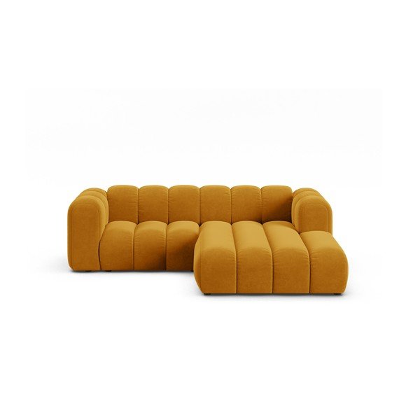 Žlutá rohová pohovka (pravý roh) Lupine – Micadoni Home