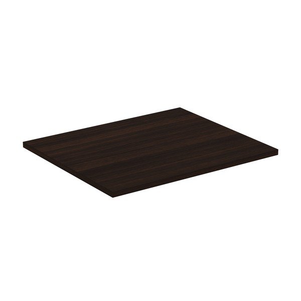 Tmavě hnědá deska pod umyvadlo v dekoru dubu 60x51 cm i.Life B – Ideal Standard-image-1