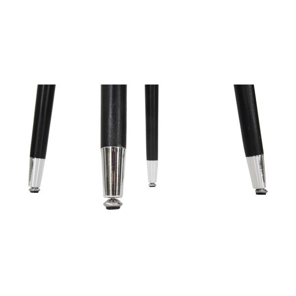 Šedá čalouněná barová stolička (výška sedáku 74 cm) Paris – Mauro Ferretti-image-4