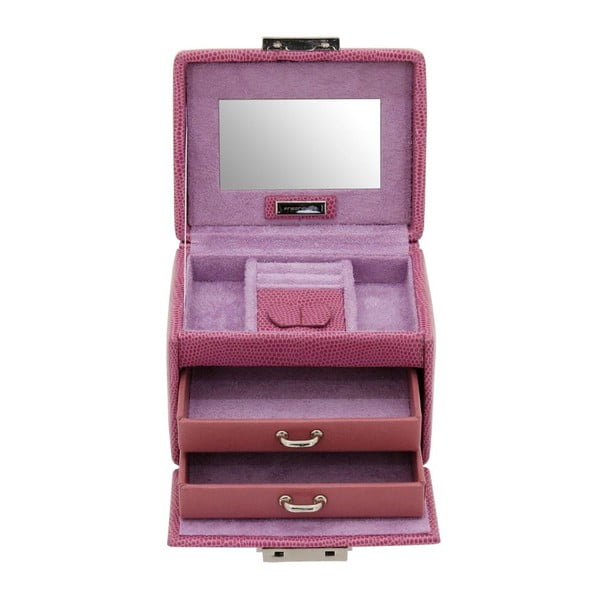 Šperkovnice Candy Light Purple, 12x9,5x9 cm