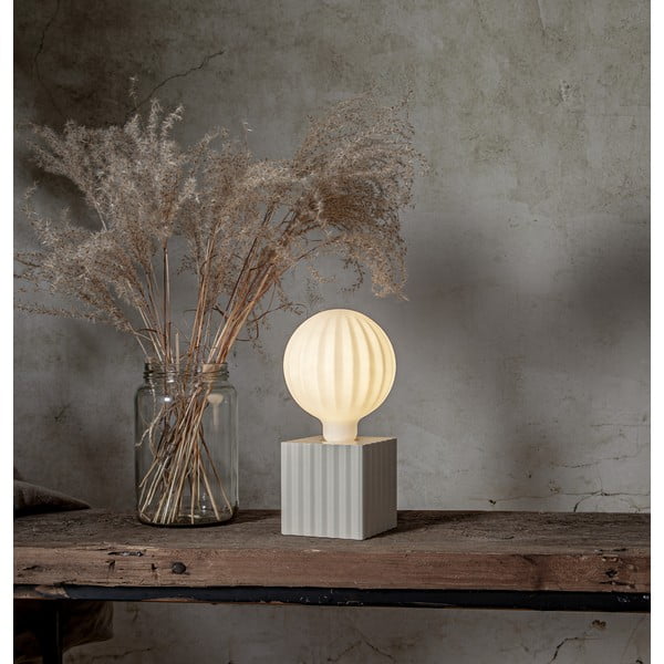 Krémová lampová noha 10 cm Box – Star Trading-image-3