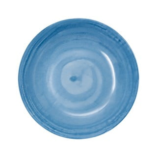 Světle modré hluboké porcelánové talíře v sadě 6 ks ø 21 cm Tangeri blue – Villa Altachiara