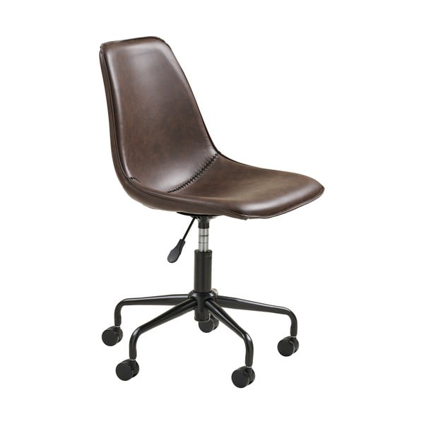Tmavě hnědá kancelářská židle Monaco – House Nordic-image-3