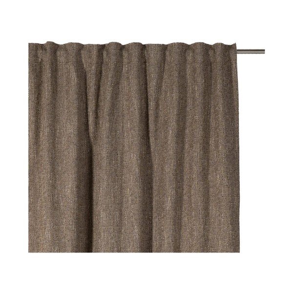 Hnědý závěs 140x260 cm – Ixia-image-1