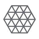 Šedá silikonová podložka pod horké nádoby Zone Triangles