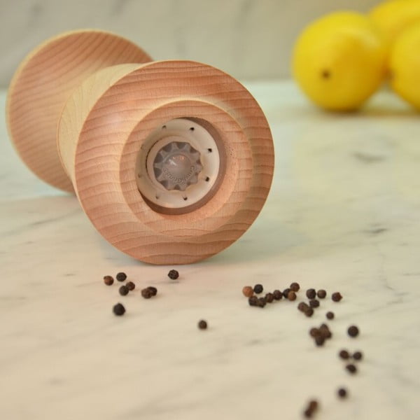 Černý mlýnek na koření z dubového dřeva Wireworks Kiki-image-4