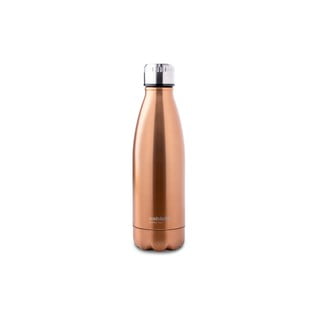 Termolahev z nerezové oceli v měděné barvě Sabichi Steel, 500 ml