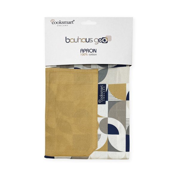 Bavlněná zástěra Bauhaus Geo – Cooksmart ®-image-1