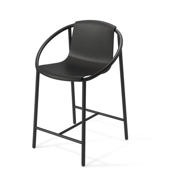 Černá plastová barová židle 90 cm Ringo – Umbra-image-2