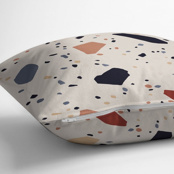 Povlak na polštář 43x43 cm Cracked Terrazzo – Mila Home-image-2