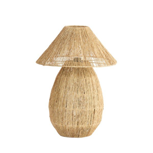 Stolní lampa v přírodní barvě se stínidlem z juty (výška 55 cm) Maruva – Light & Living