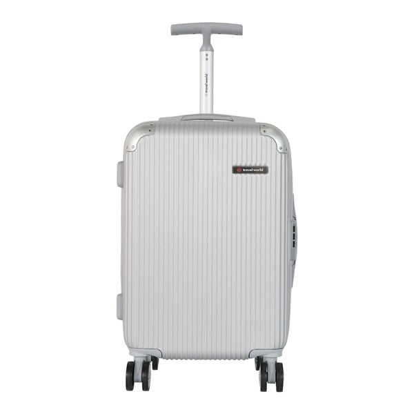 Kabinové zavazadlo ve stříbrné barvěTravel World Luxury, 44 l