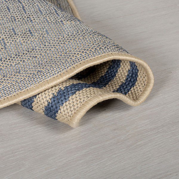 Modro-béžový kulatý venkovní koberec ø 160 cm Moretti - Flair Rugs-image-4