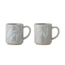 Šedé hrnky z kameniny v sadě 2 ks 350 ml Aurora – Bloomingville