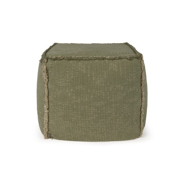 Khaki sedací vak Handloom – Lorena Canals