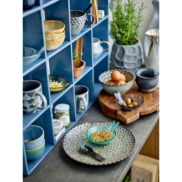 Šedé talíře v sadě 4 ks z kameniny ø 26,5 cm Katrina – Bloomingville-image-2