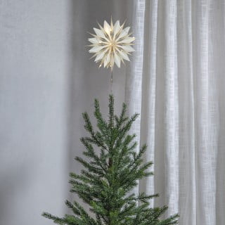 Bílá světelná špička na vánoční stromek Flinga - Star Trading