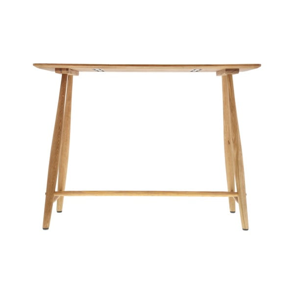 Jídelní stůl z dubového dřeva 44.5x100 cm Bodo – Villa Collection-image-3