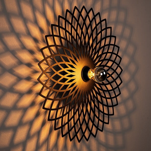 Černé nástěnné svítidlo Fellini – Opviq lights-image-1