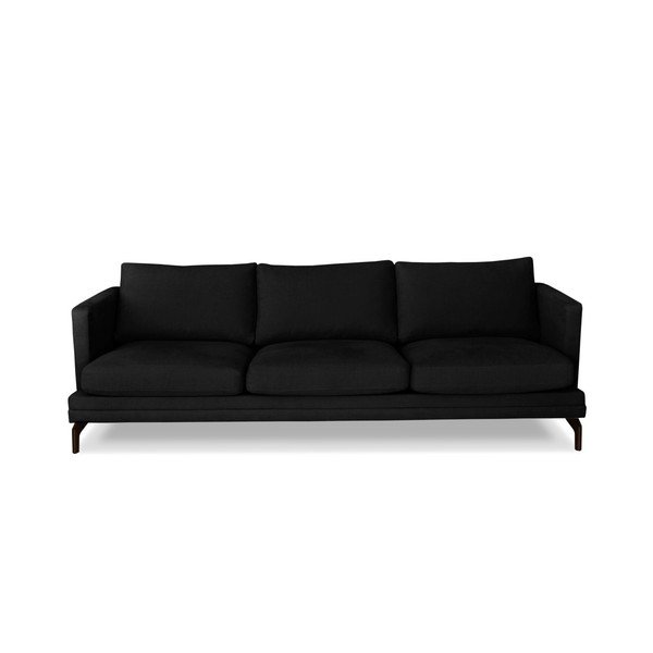 Černá trojmístná pohovka Windsor & Co. Sofas Jupiter