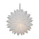 Bílá vánoční dekorace Star Trading Clipp, ø 60 cm