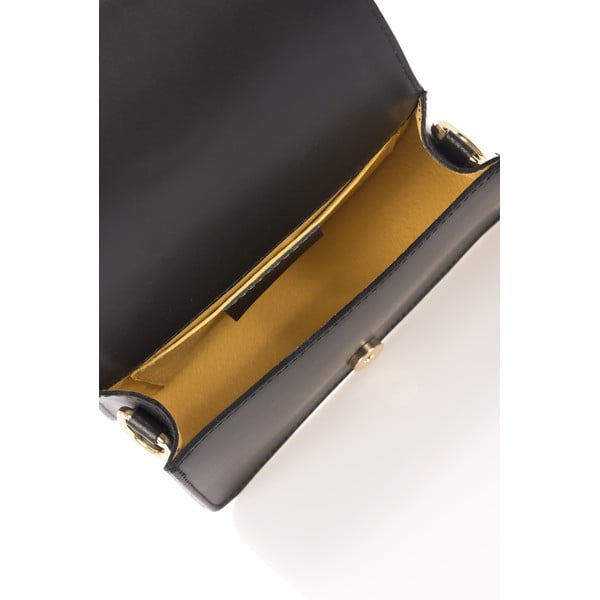 Černé kožené psaníčko Giorgio Costa Abelia-image-3