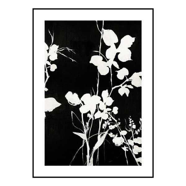 Obraz 30x40 cm Silhouet Leaves – Malerifabrikken