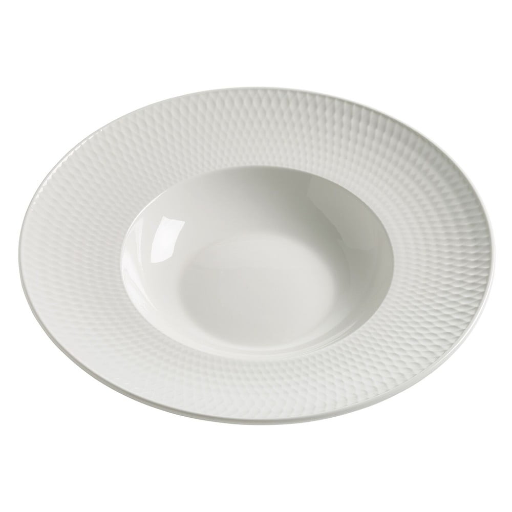Bílý porcelánový talíř Maxwell & Williams Diamonds, ø 30 cm 