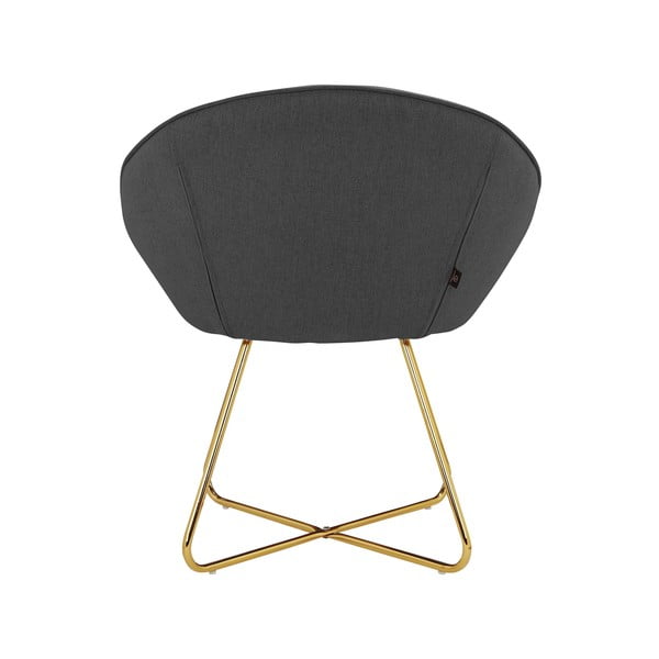 Tmavě šedé křeslo Tigela - Støraa-image-2