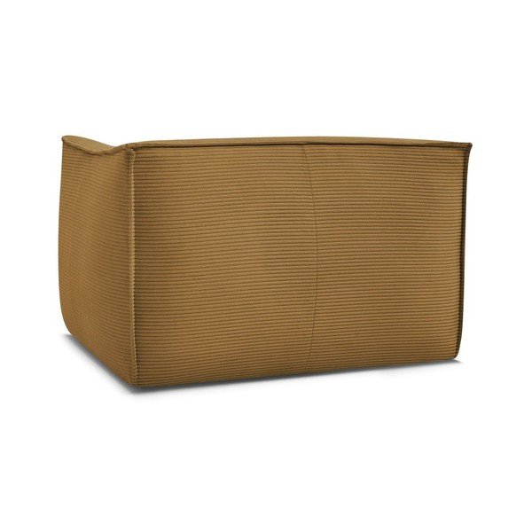 Manšestrové křeslo v hořčicové barvě Giorgia – Bobochic Paris-image-3