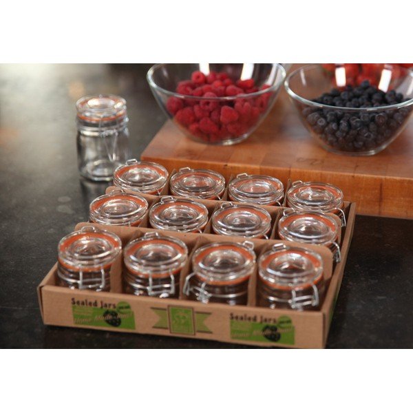 Zavařovací sklenice v sadě 12 ks 90 ml – Esschert Design-image-1