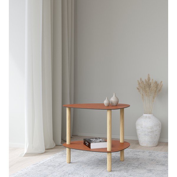 Odkládací stolek 44x45 cm Curve L Bull – LIND DNA-image-1