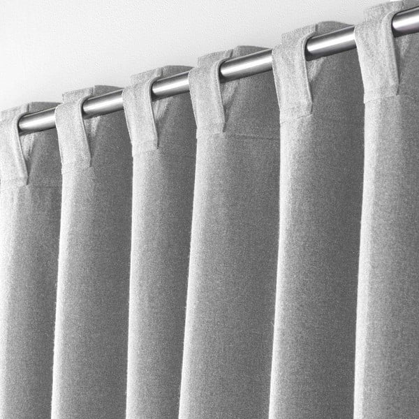 Světle šedý závěs 140x240 cm Mistraline – douceur d'intérieur-image-2