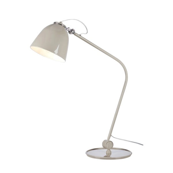 Šedobéžová stolní lampa s kovovým stínidlem (výška 47 cm) Tilt – Markslöjd