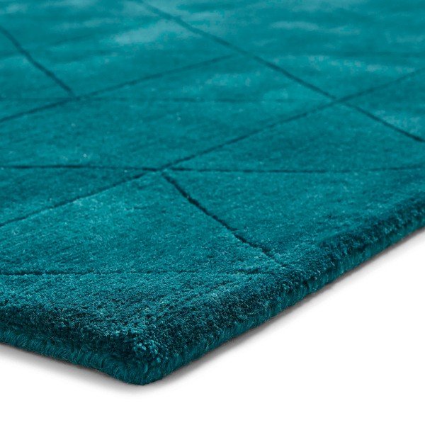 Smaragdově zelený vlněný koberec Think Rugs Kasbah, 120 x 170 cm-image-4
