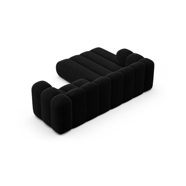 Antracitová rohová pohovka (levý roh) Lupine – Micadoni Home-image-3