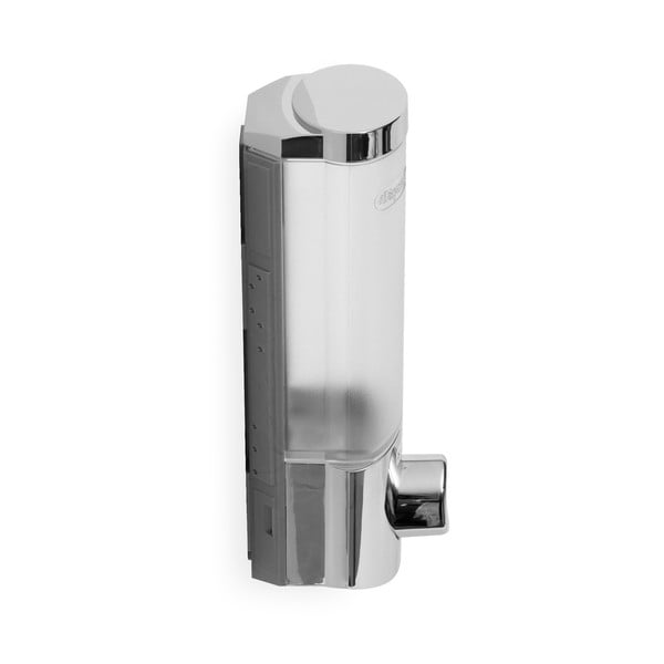 Dávkovač na mýdlo ve stříbrné barvě Compactor Uno, 360 ml-image-2