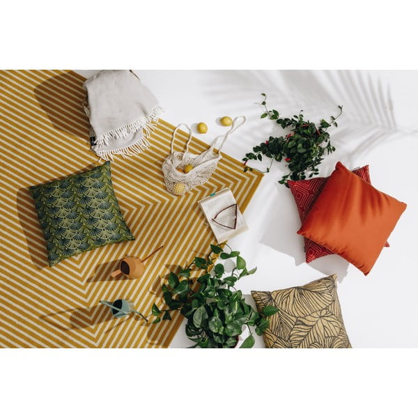 Červeno-oranžový zahradní polštář Hartman Bibi, 50 x 50 cm-image-1