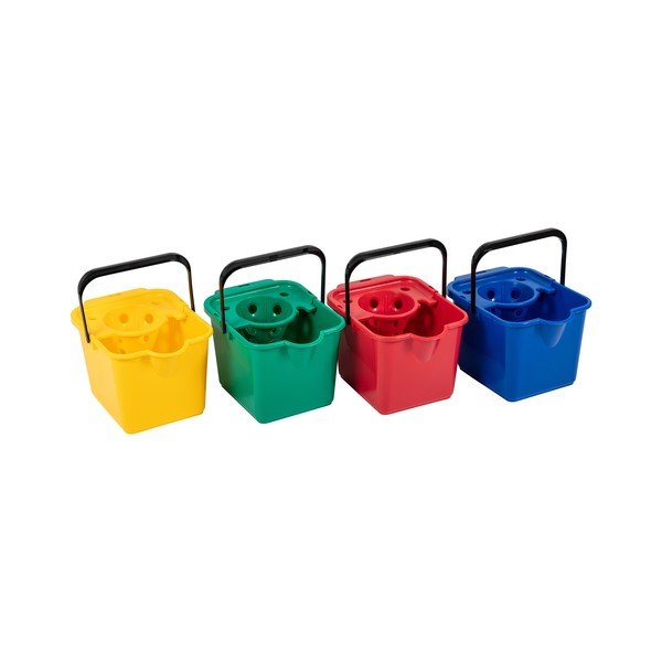 Žlutý kbelík na mop Addis Pail & Wringer-image-1