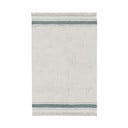 Modro-krémový pratelný ručně tkaný bavlněný koberec 90x130 cm Gastro Vintage Blue – Lorena Canals