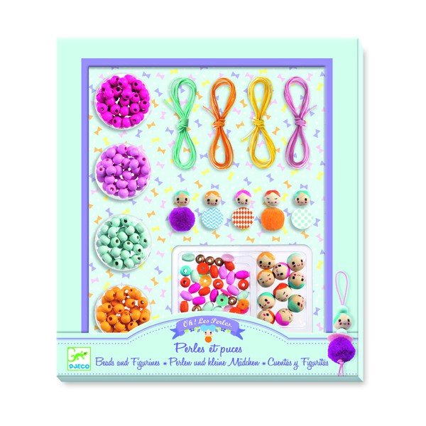 Sada korálků pro výrobu postaviček Djeco Figurines-image-1