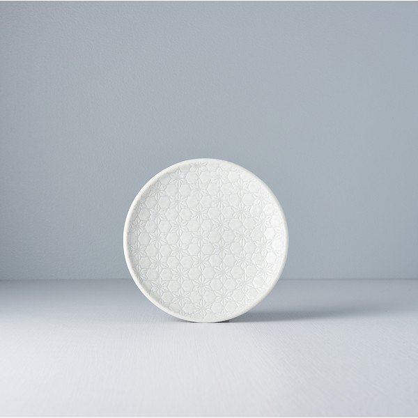 Bílý keramický talíř MIJ Star, ø 17 cm-image-3