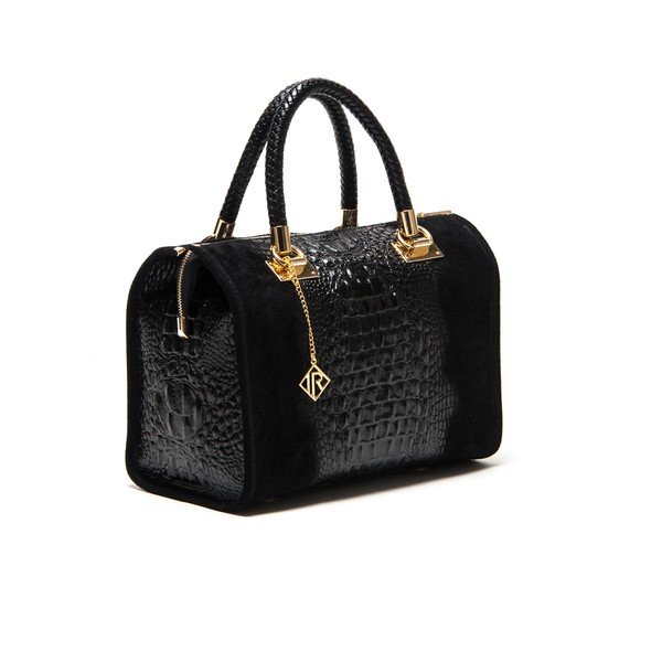 Kožená kabelka Isabella Rhea 822 Nero-image-1