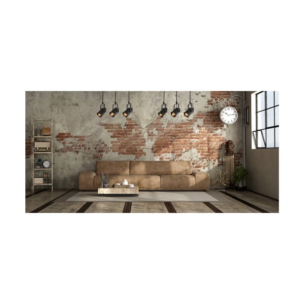 Černé stropní svítidlo s kovovým stínidlem ø 8,5 cm Demir 2 – GTV-image-1