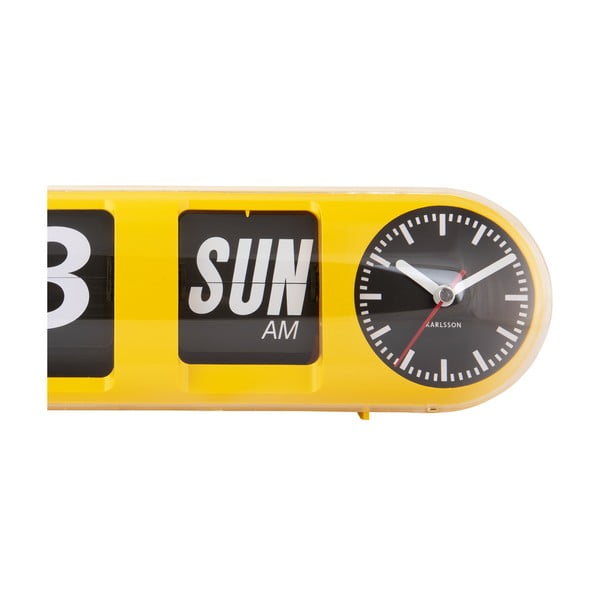 Nástěnné hodiny Tube Flip – Karlsson-image-3