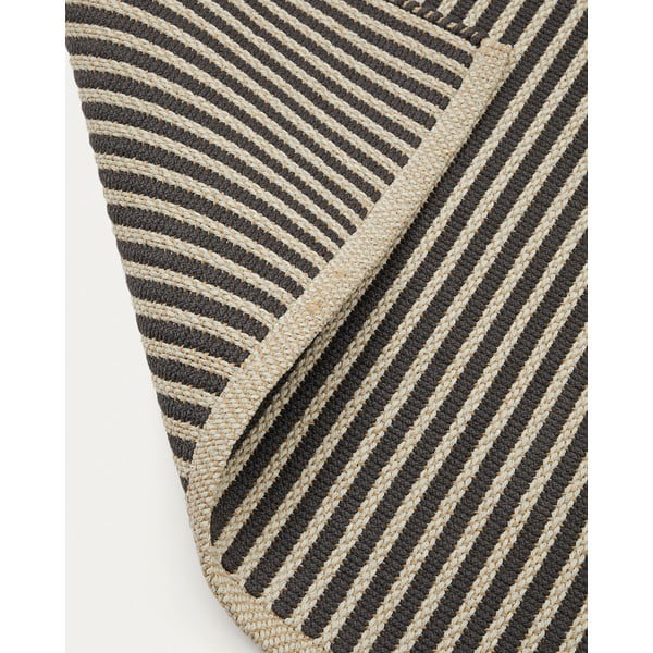 Černo-béžový venkovní koberec 160x230 cm Satanca – Kave Home-image-2